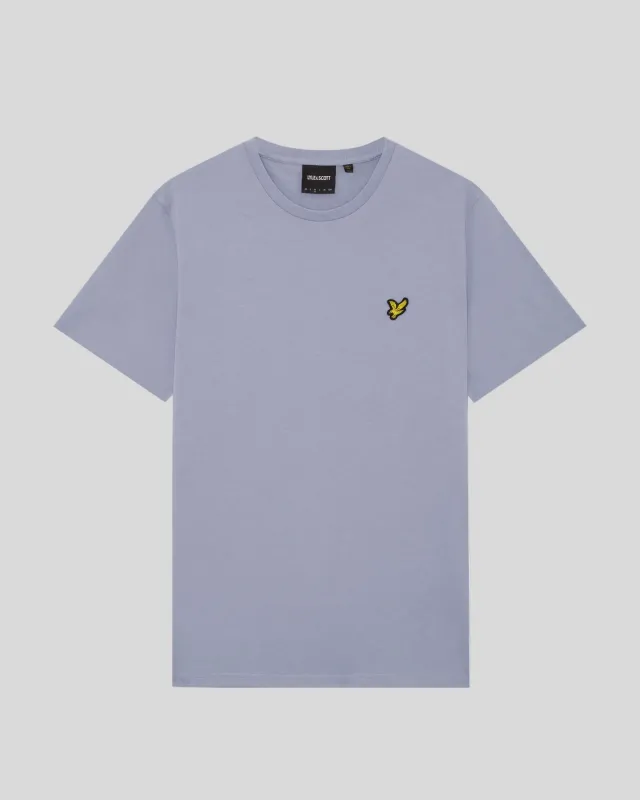 a BUBBLE BLUE CLASSIC CREW NECK T SHIRT LYLE &amp; SCOTT