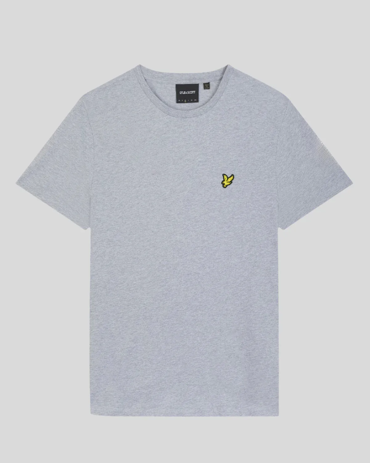a LIGHT GREY CLASSIC CREW NECK T SHIRT LYLE &amp; SCOTT