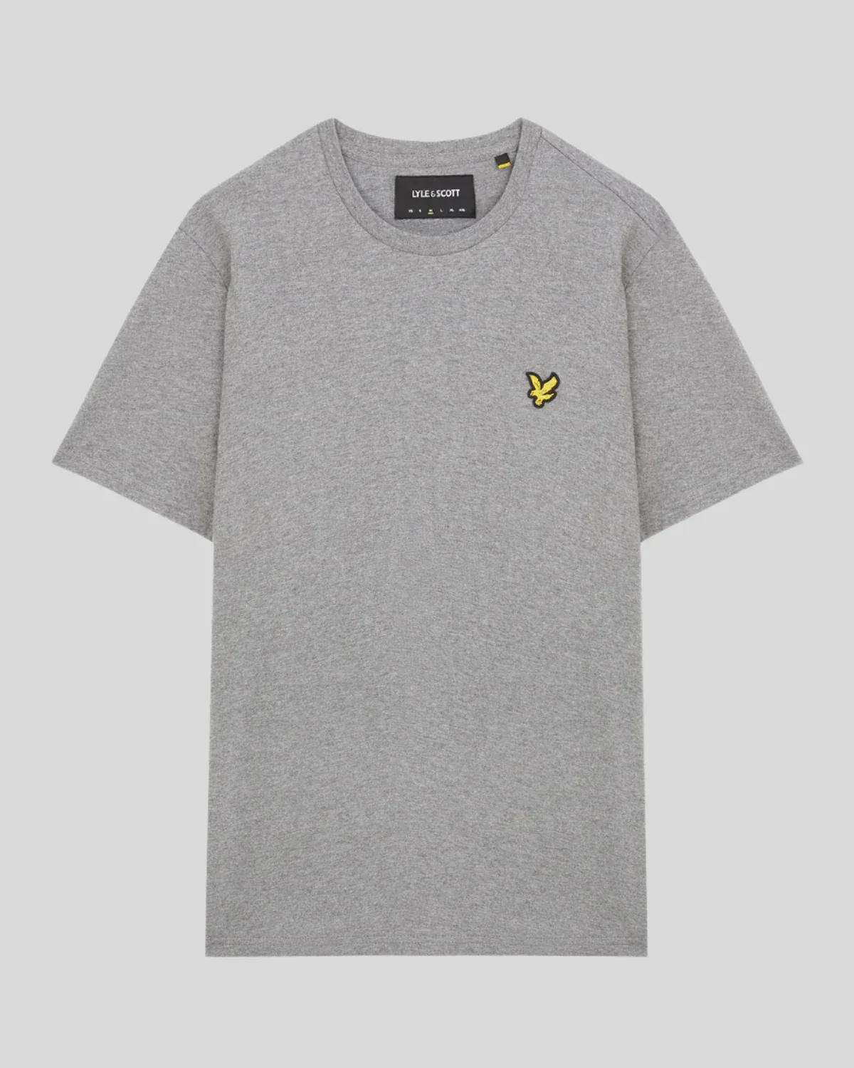 a MID GREY CLASSIC CREW NECK T SHIRT LYLE &amp; SCOTT