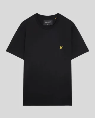 BLACK CLASSIC CREW NECK T SHIRT LYLE &amp; SCOTT