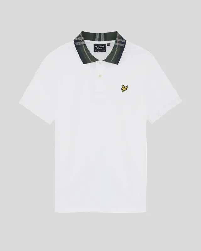 a TARTAN POLO SHIRT LYLE &amp; SCOTT