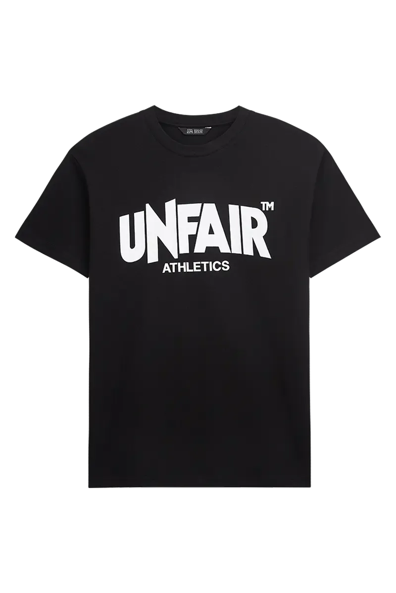 a CLASSIC LABEL T-SHIRT BLACK UNFAIR ATHLETICS