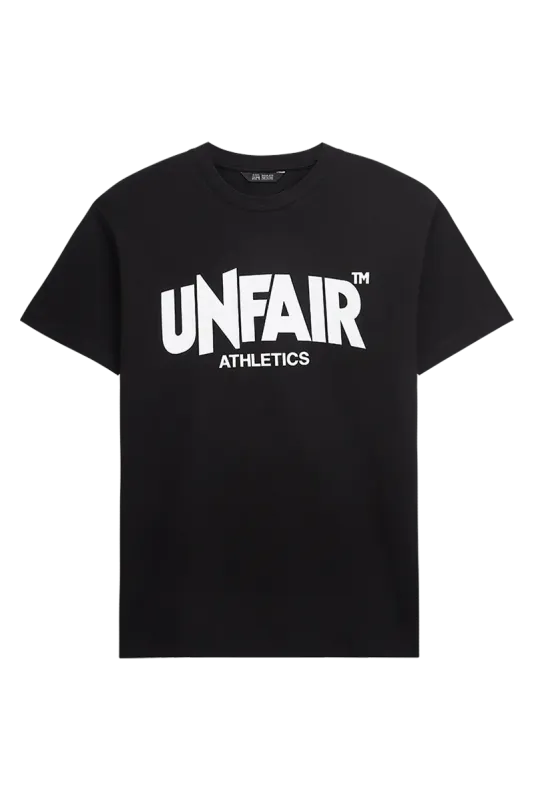 a CLASSIC LABEL T-SHIRT BLACK UNFAIR ATHLETICS