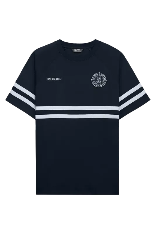 a DMWU T-SHIRT NAVY UNFAIR ATHLETICS
