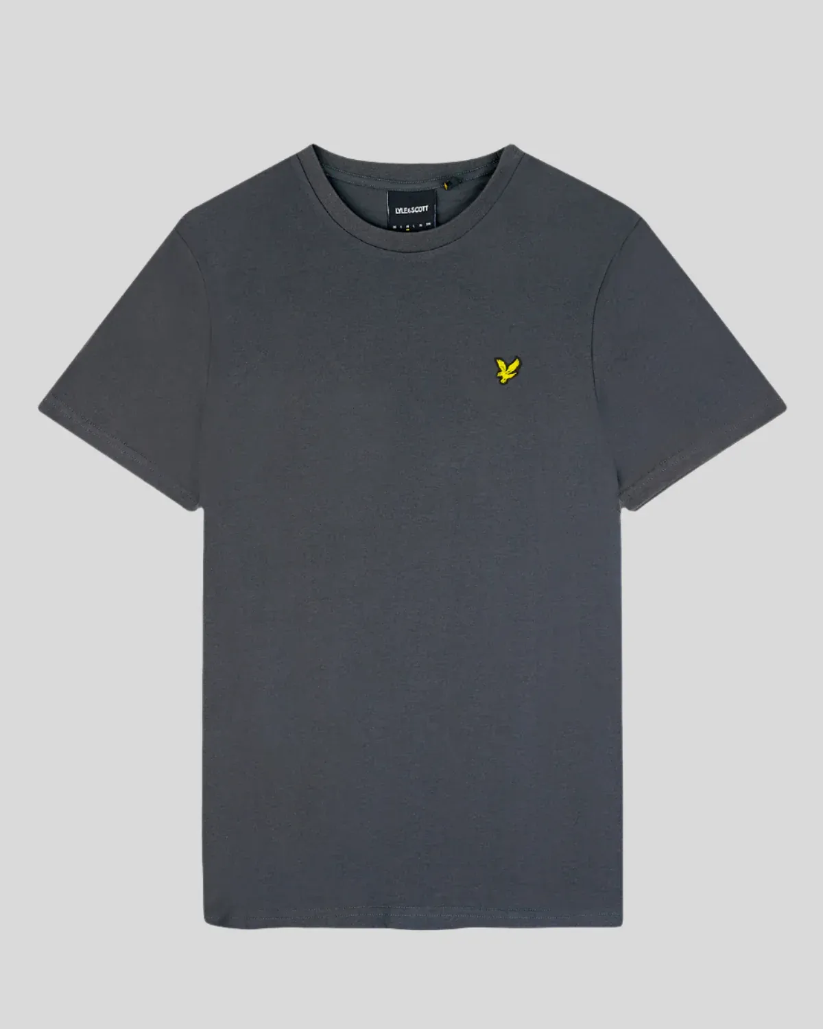 a GREY CLASSIC CREW NECK T SHIRT LYLE &amp; SCOTT