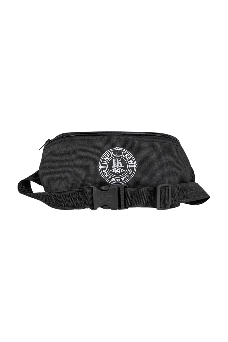 a DMWU HIP BAG BLACK UNFAIR ATHLETICS