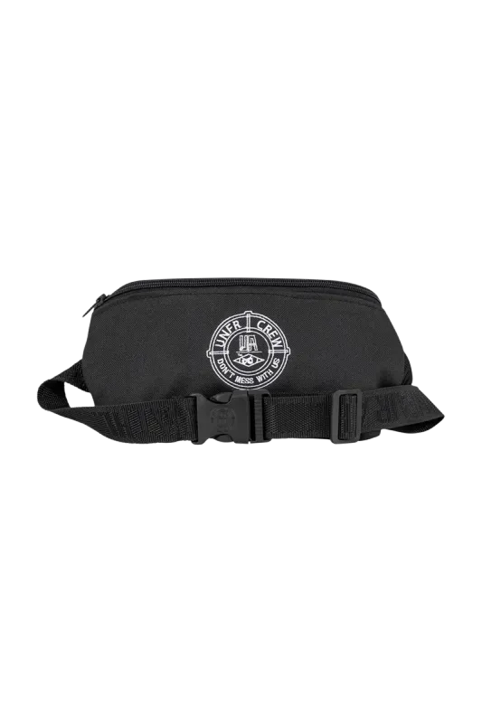 a DMWU HIP BAG BLACK UNFAIR ATHLETICS