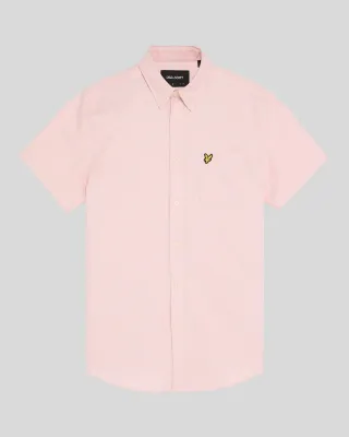a SHORT SLEEVE OXFORD SHIRT ROSE LYLE & SCOTT