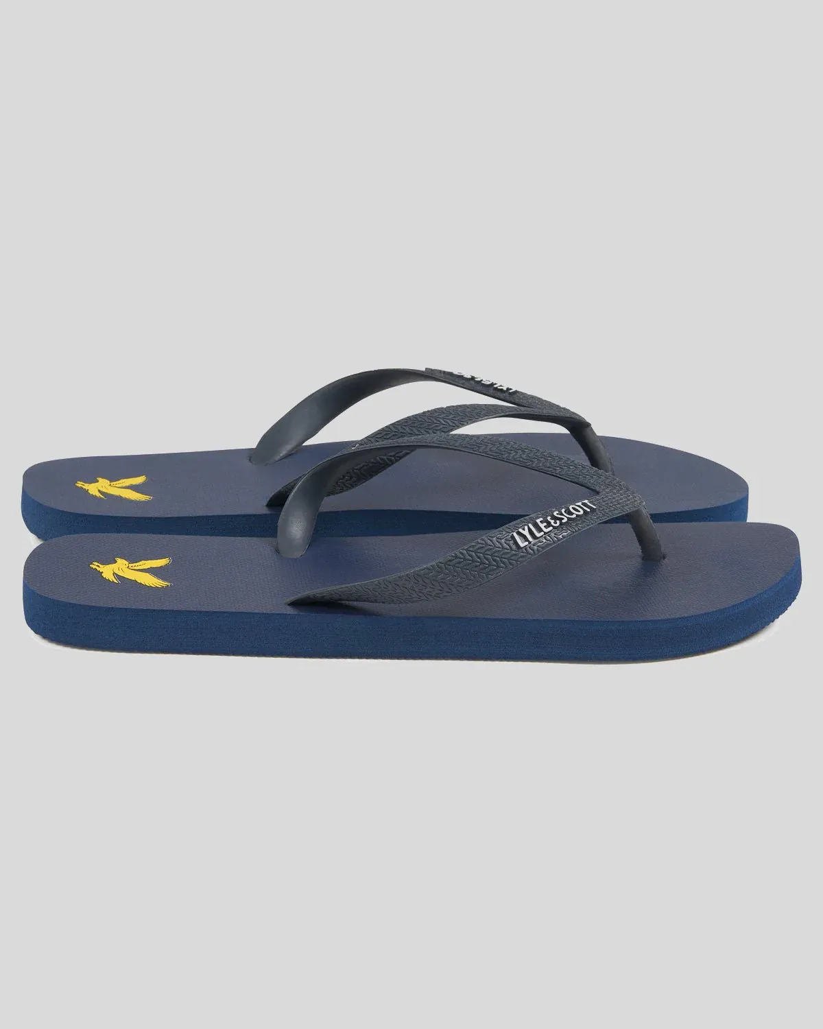 a DARK NAVY FLIP FLOP LYLE &amp; SCOTT
