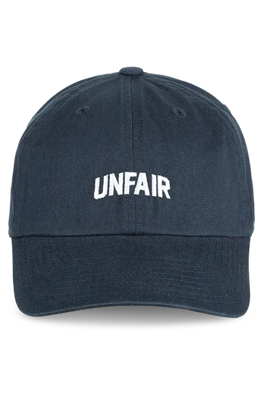 a NAVY BASEBALLCAP UNFAIR ATHLETICS
