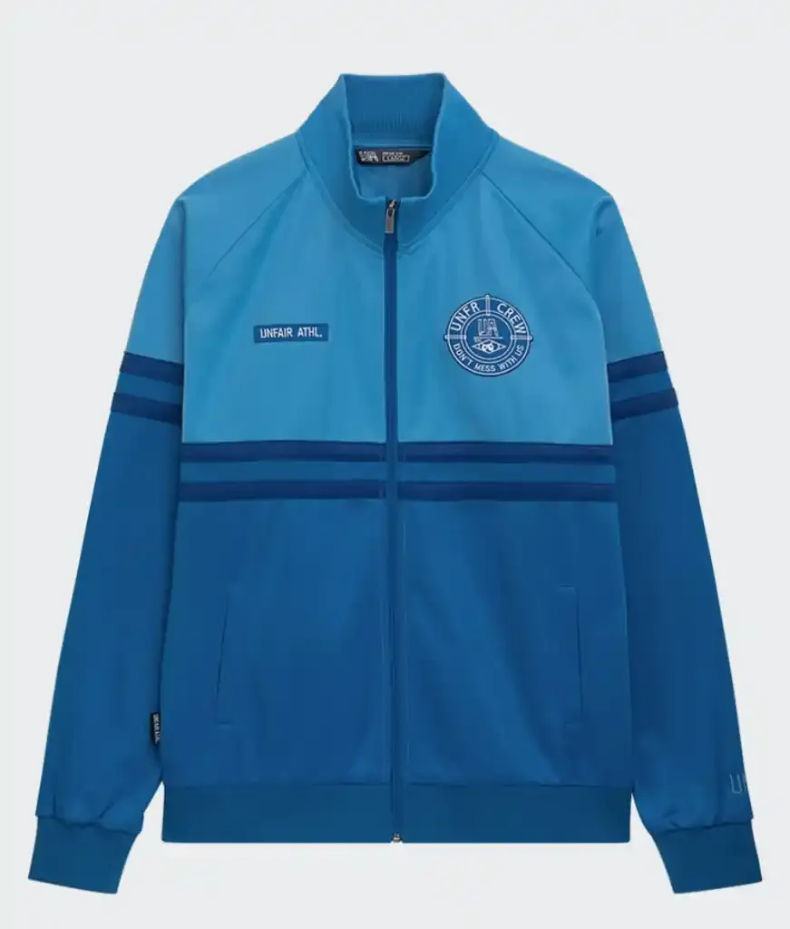 DMWU TRACKTOP ROYAL/SKYBLUE UNFAIR ATHLETICS
