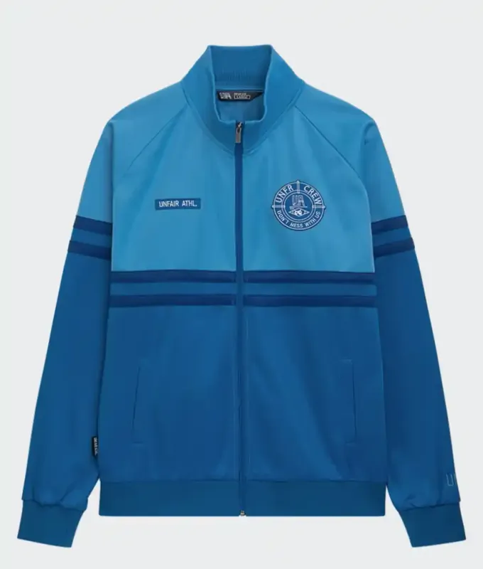 DMWU TRACKTOP ROYAL/SKYBLUE UNFAIR ATHLETICS