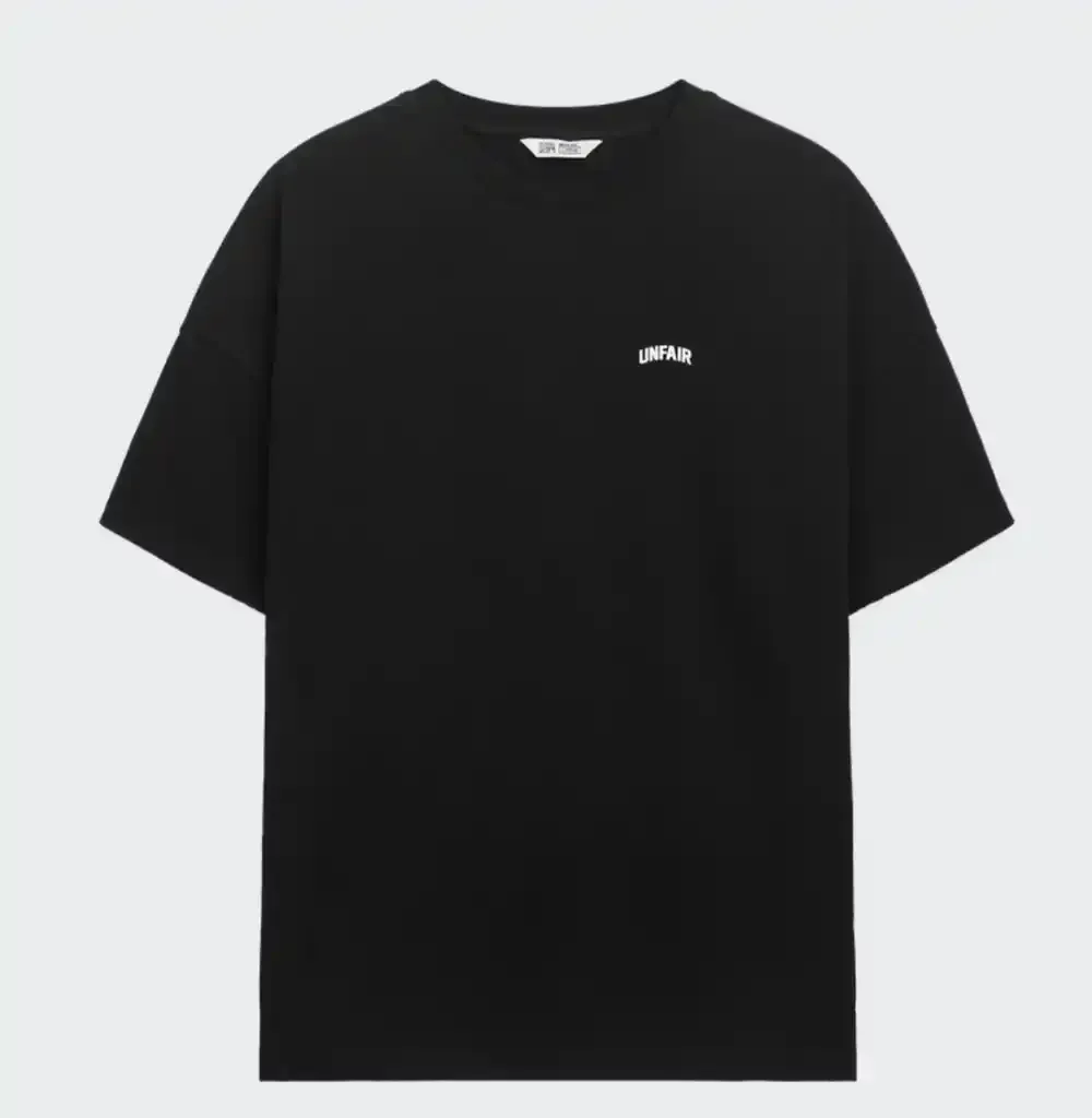 a PERMANENT T-SHIRT BLACK UNFAIR ATHLETICS