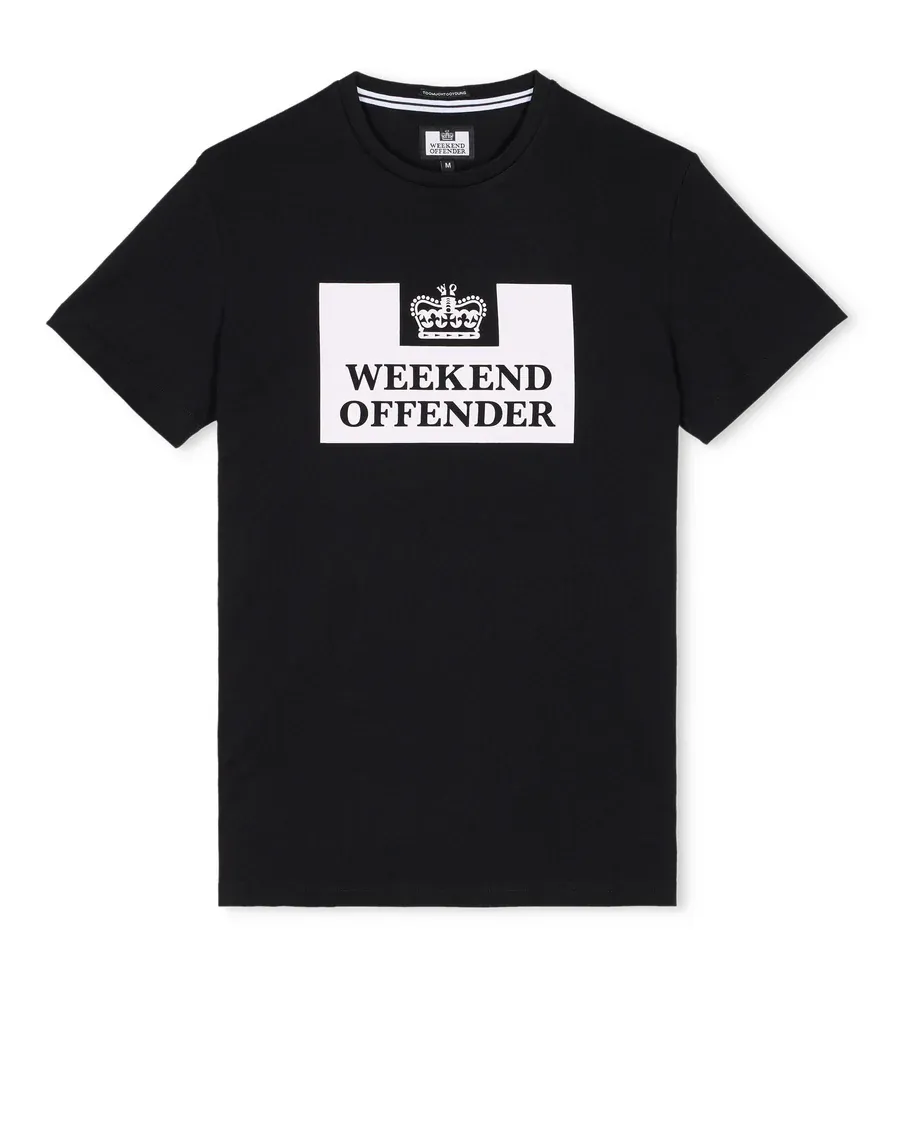 Prison Classic T-Shirt Schwarz Weekend Offender