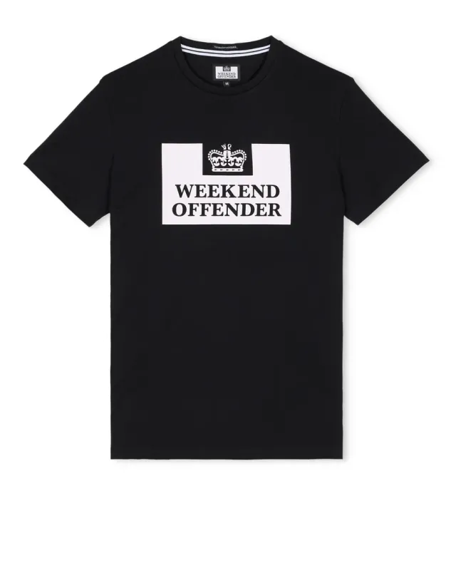 Prison Classic T-Shirt Schwarz Weekend Offender
