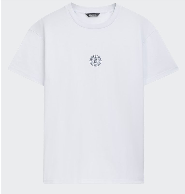 DMWU PIN T-SHIRT WHITE/BLUE UNFAIR ATHLETICS
