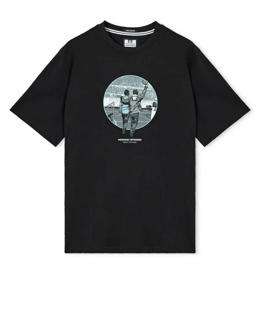 Renati Grafik T-Shirt Black Weekend Offender