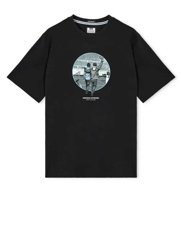 Renati Grafik T-Shirt Black Weekend Offender