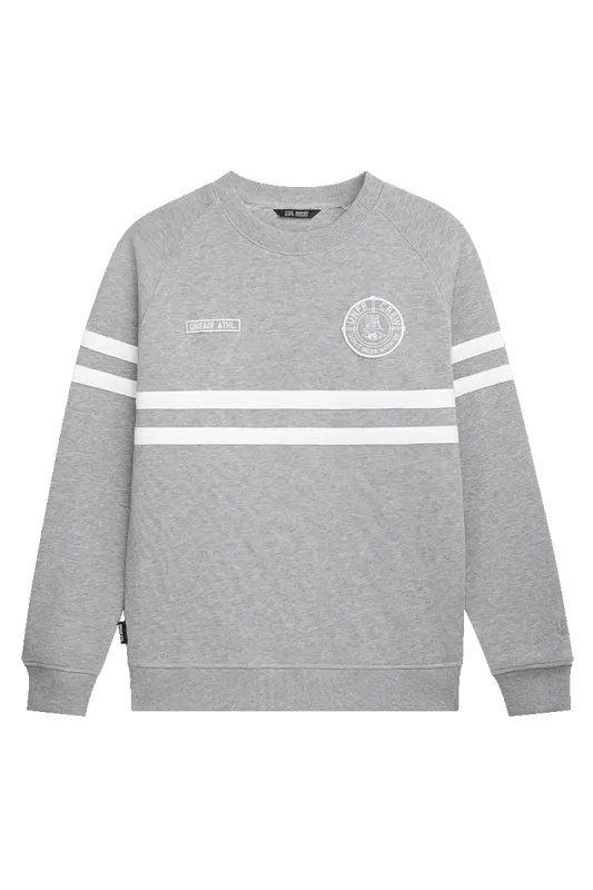 A DMWU CREWNECK SWEATSHIRT GREY UNFAIR ATHLETICS
