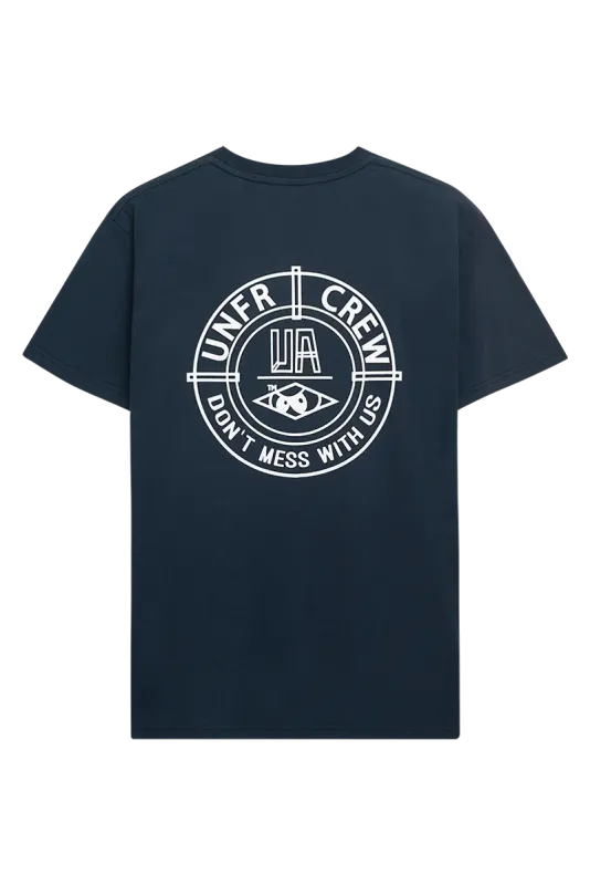 A DMWU BP T-SHIRT NAVY UNFAIR ATHLETICS