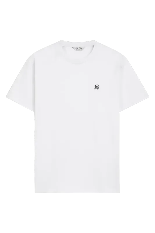 A PUNCHINGBALL PIN T-SHIRT WHITE UNFAIR ATHLETICS