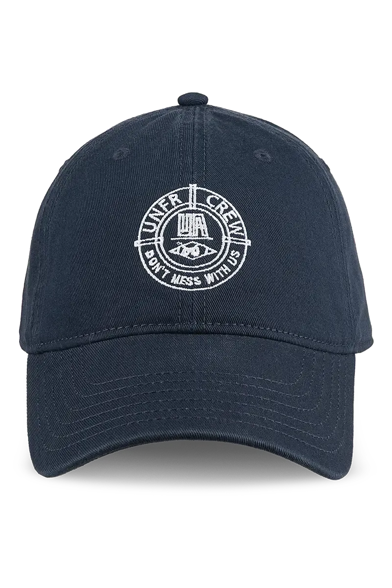 A DMWU BASEBALLCAP  NAVY UNFAIR ATHLETICS