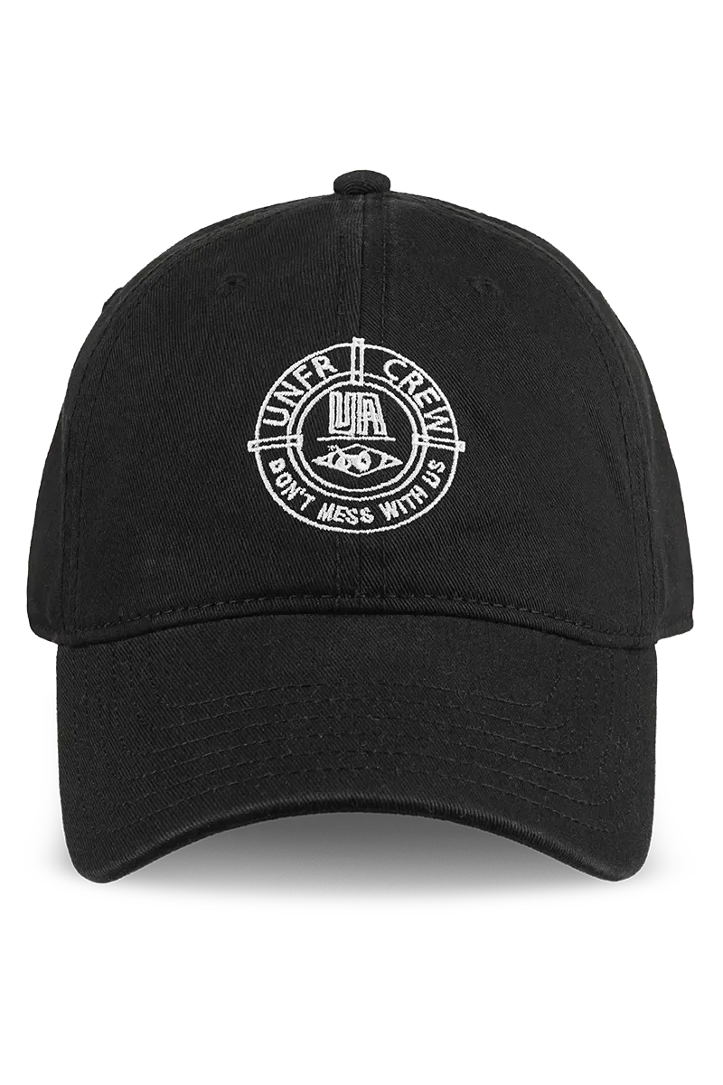 A DMWU BASEBALLCAP  BLACK UNFAIR ATHLETICS