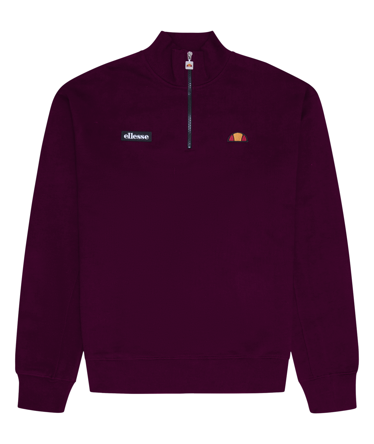 VERAZO Quarter Zip Sweat Burgundy Ellesse
