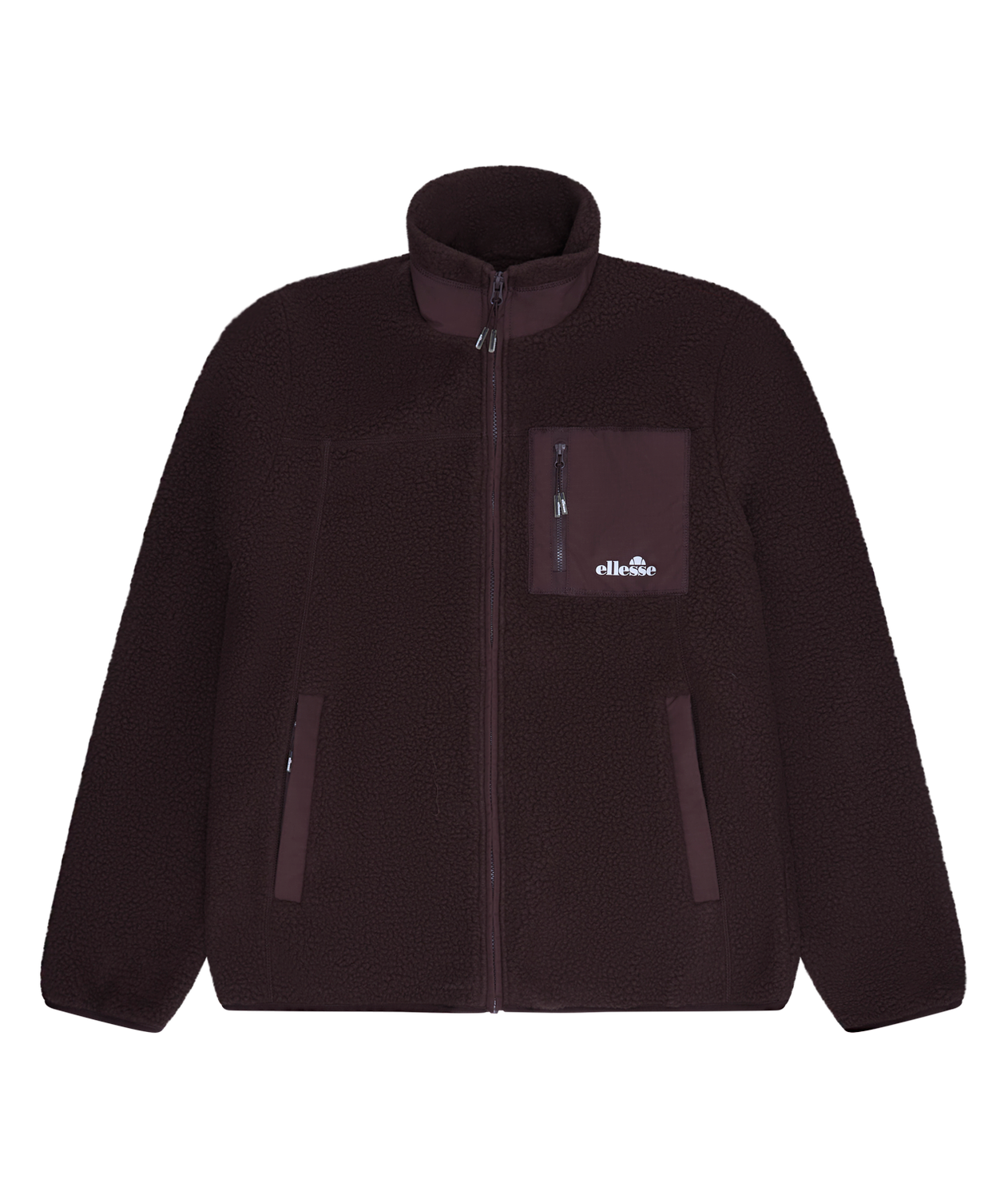 ZERANO Fleece Jacket Dark Brown Ellesse