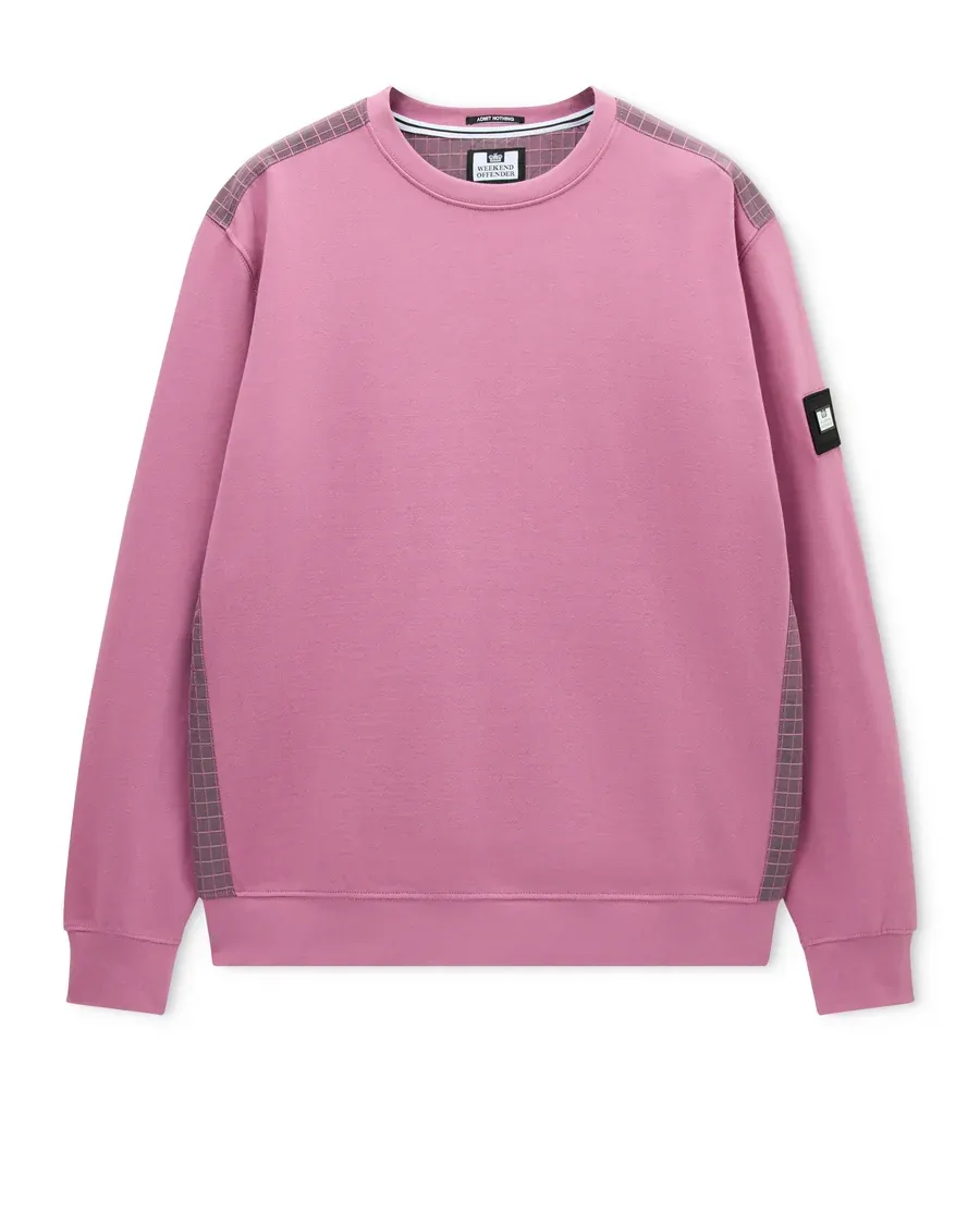 F BOMB Crew Neck Sweatshirt Chrosite Pink Weekend Offender