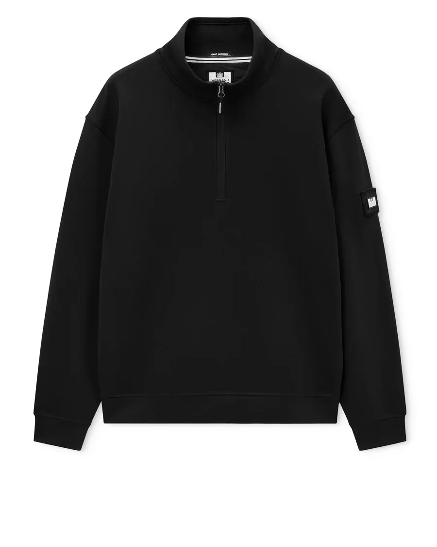 KRAVIZ Quarter Zip Sweatshirt Black Weekend Offender