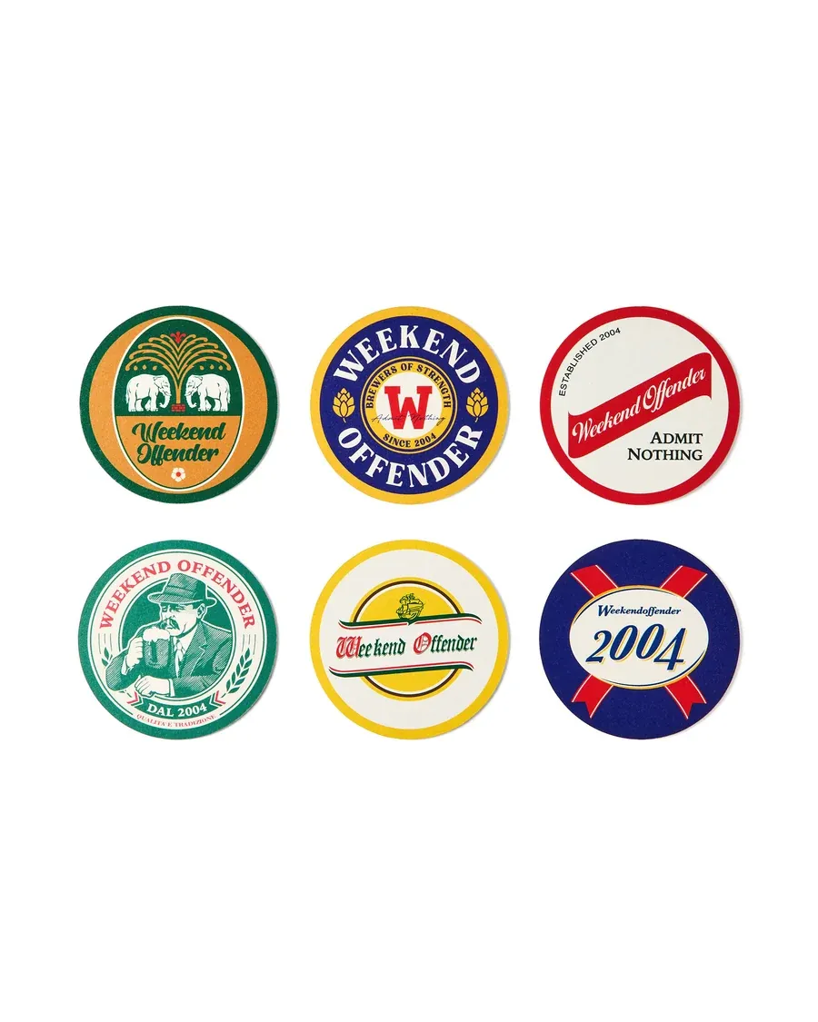 BIERDECKEL SET Weekend Offender