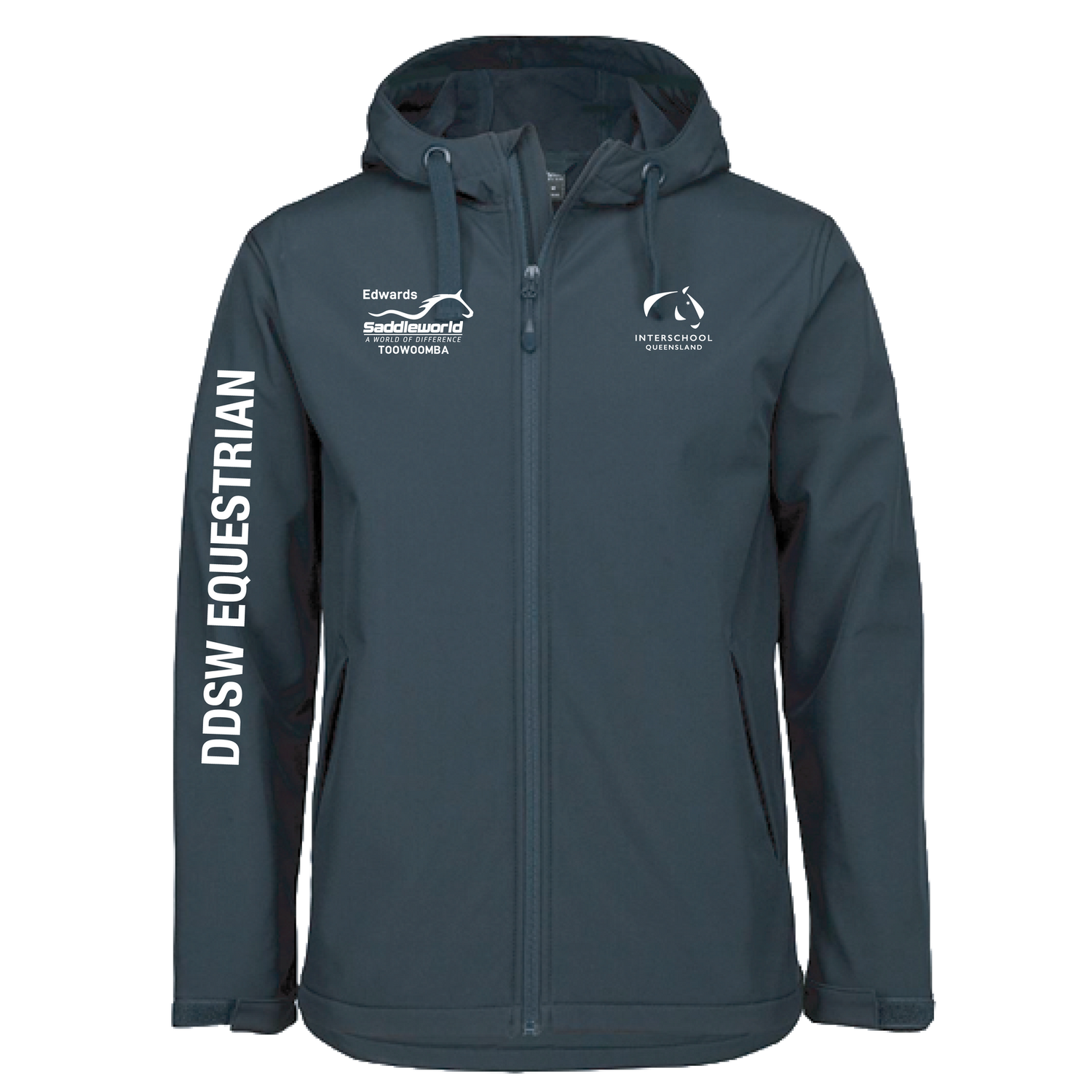 DDSWQ EQUESTRIAN 2026 THREE LAYER HOODED SOFTSHELL