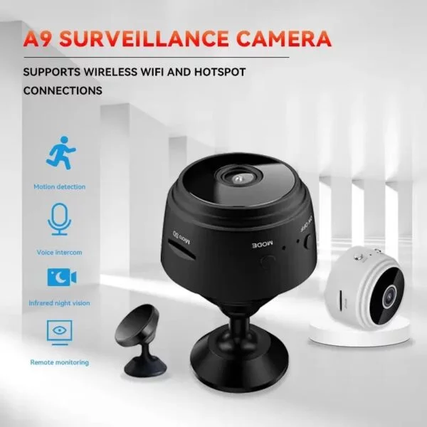 WiFi Mini Camera HD 1080p Wireless Video Recorder Voice Recorder Security Monitoring Camera for Smart Home free shipping!