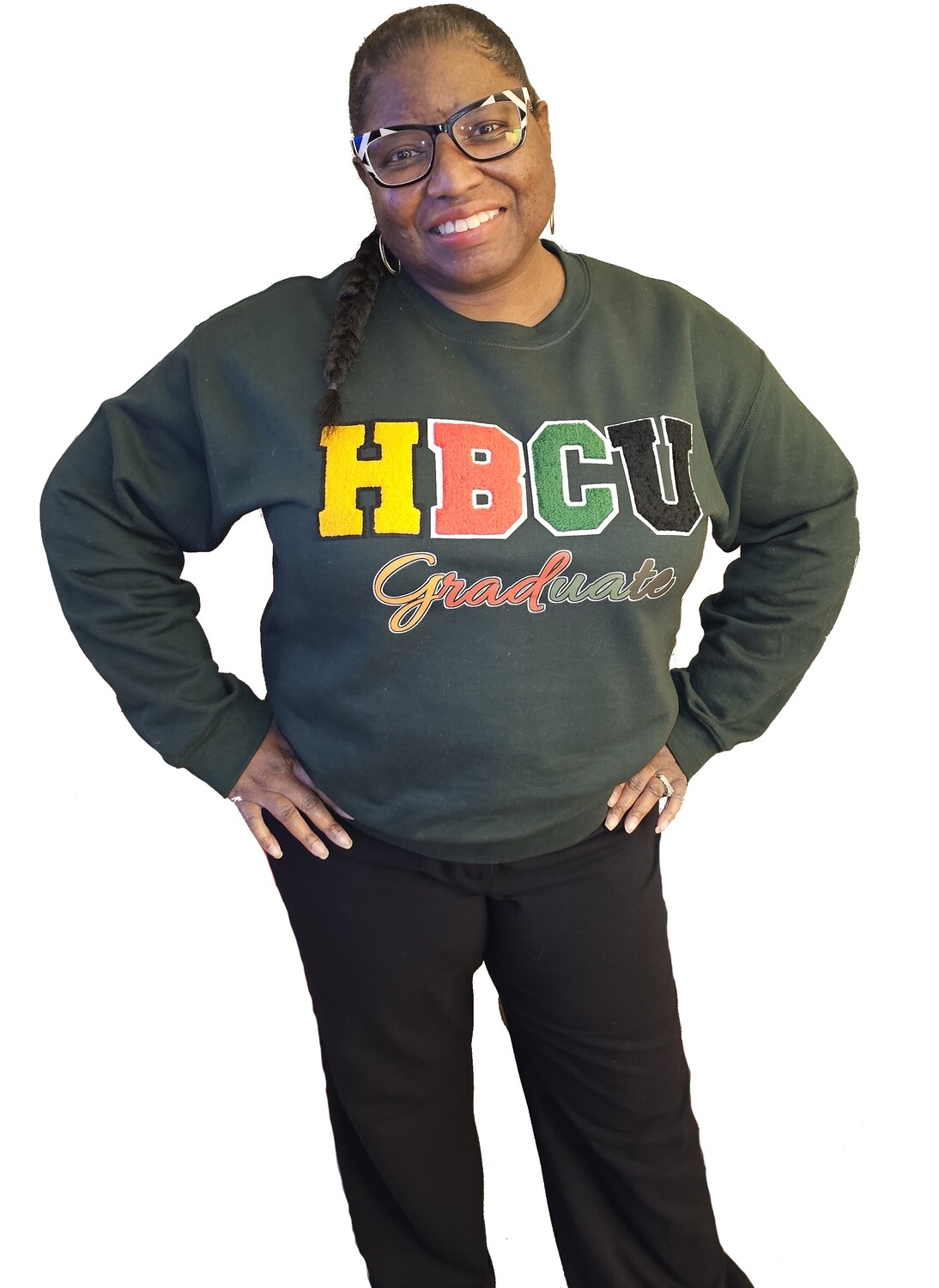 Chanille Patch HBCU Sweatshirt