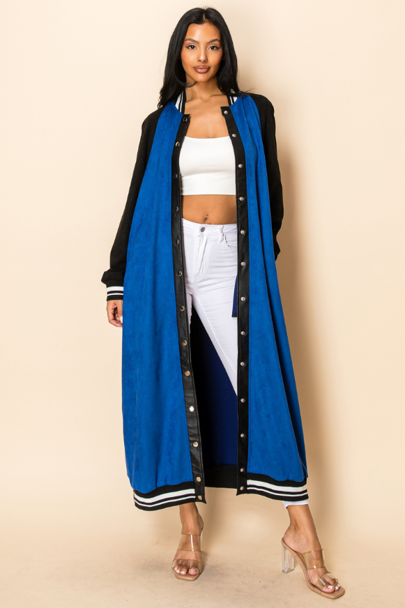 Varsity Trench Coat