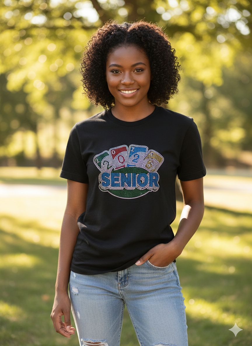 2026 Seniors Rhinestone Tshirt