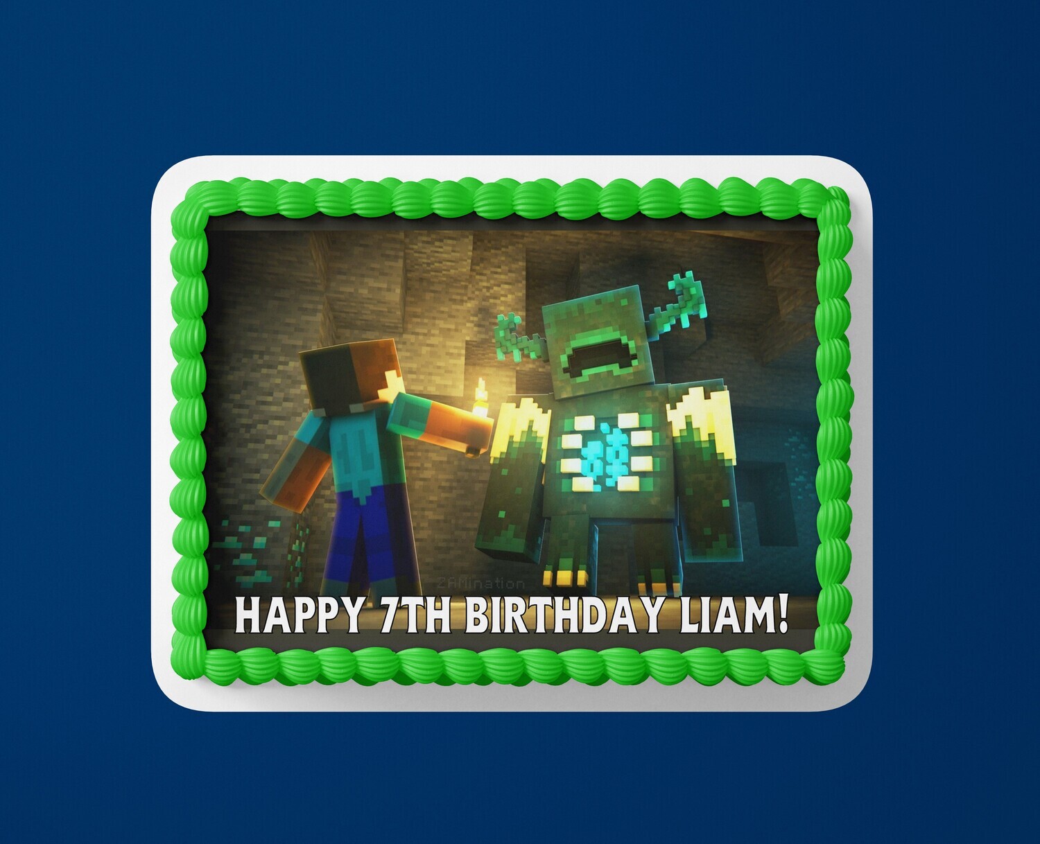 Gaming Edible Birthday Cake Topper