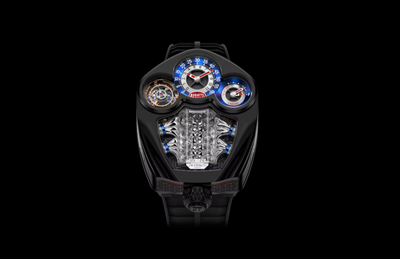 Jacob &amp; Co Bugatti Tourbillon V16 Automation Titanium Casing