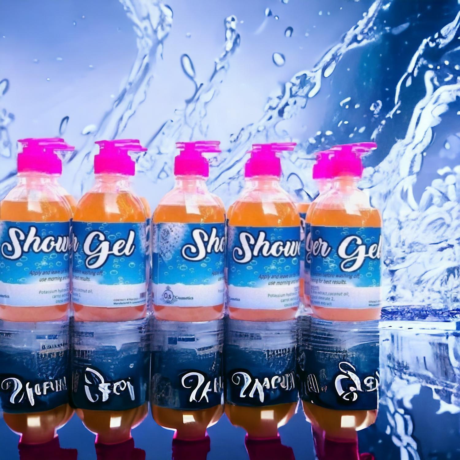 Lightening shower Gel