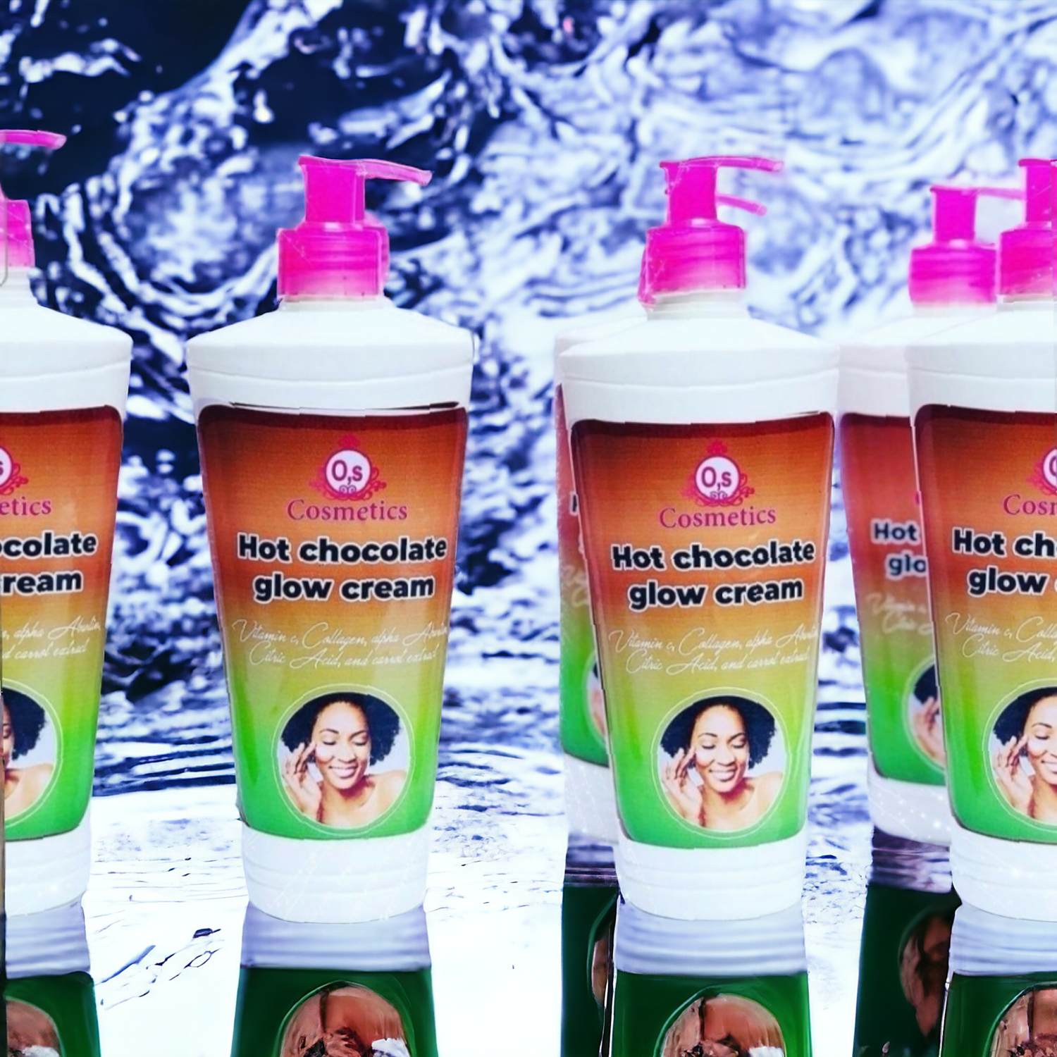 Hot chocolate brightening Cream