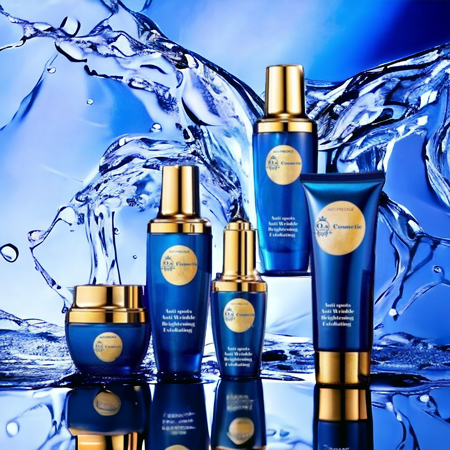 Blemishes, Acne and pimples Brightening face set