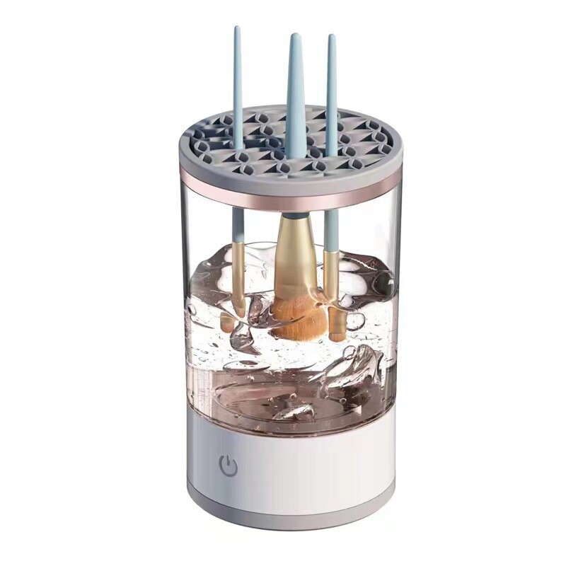 Makeup Brush Cleaner Portable Electric Cleaning Brush Automatic Scrubber Quick-drying Tool Cleaning