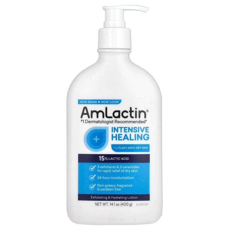 Intensive Healing Exfoliating And Hydrating Body Lotion. 12% Lactic Acid.