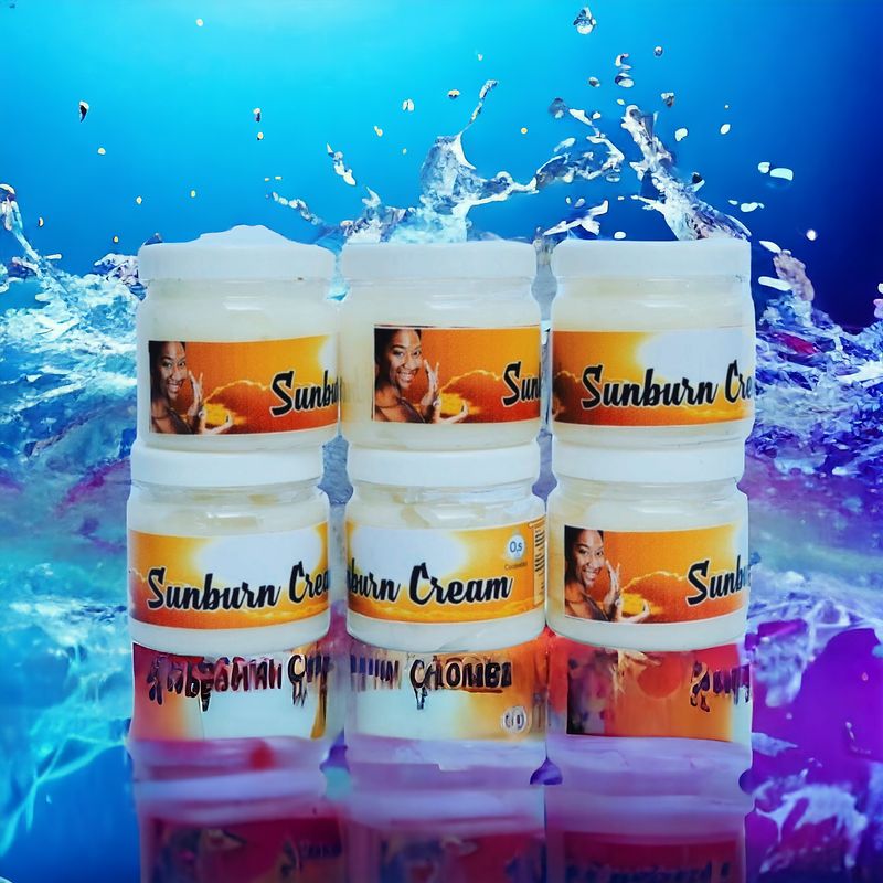 Sunburn cream