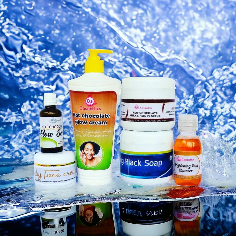 Hot chocolate brightening set