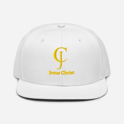 JC (Jesus Christ) Snapback Cap | Christian Headwear South Africa | Walk with God