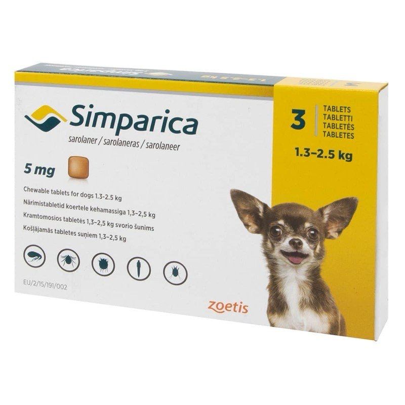Simparica 1,3 - 2.5kg