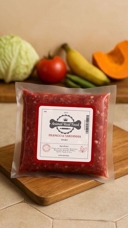 B.A.R.F. Duo Frango&amp;Sardinha