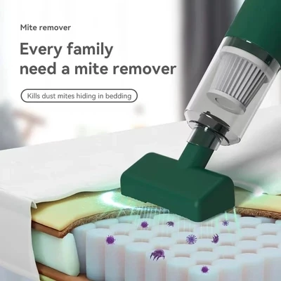 Handheld Mattress Vacuum Cleaner Green